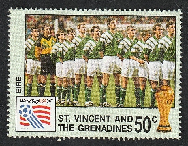 2118 - Mundial de fútbol Estados Unidos 94, Selección de Irlanda
