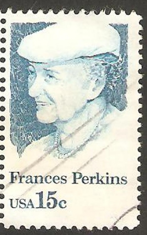 1280 - Frances Perkins, Primera mujer miembro del Gabinete Presidencial 