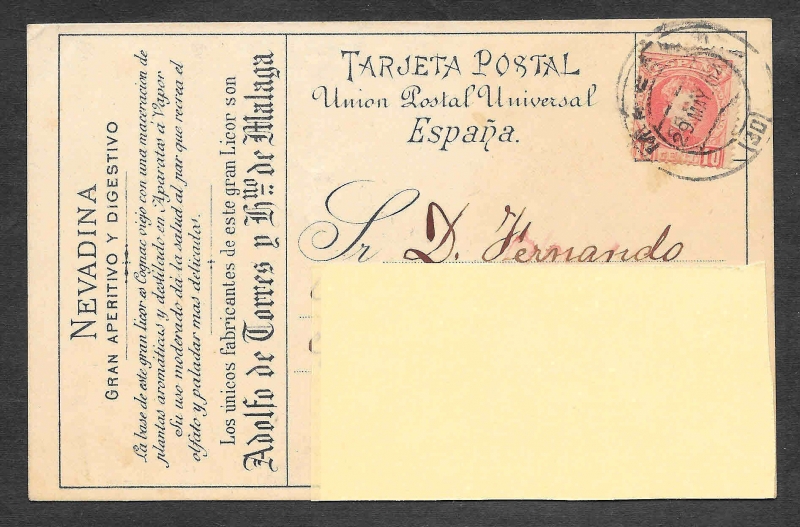Tarjeta Postal Publicitaria (1904)