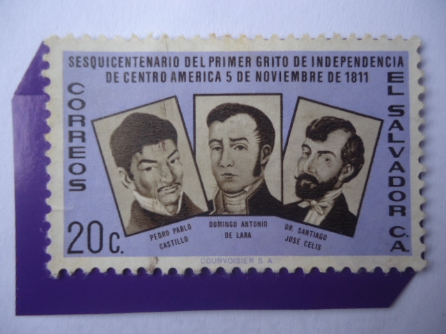 Sesquicentenario del Primer Grito de Independencia de centro América 5 de Nov. de 1811 .