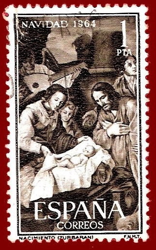 Edifil 1630 Navidad 1964 1
