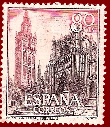Edifil 1647 Catedral de Sevilla 0,80