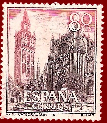 Edifil 1647 Catedral de Sevilla 0,80