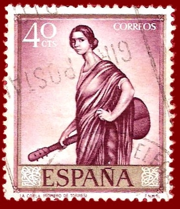 Edifil 1658 La copla (Romero de Torres) 0,40