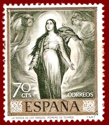 Edifil 1659 Virgen de los Faroles (Romero de Torres) 0,70