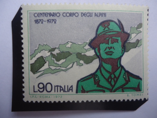 Centenario Corpo  Degu Alpini 1872-1972- Cuerpo Alpino