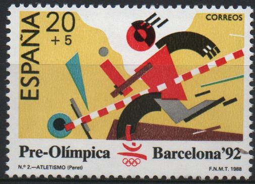 JUEGOS  PRE-OLÍMPICOS  BARCELONA  1992.  PISTA  Y  CAMPO.