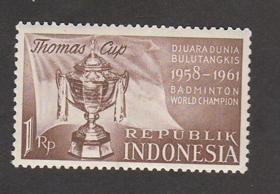Victoria Indonesia en el campeonato mundial de Badmington
