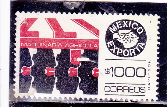 MEXICO EXPORTA MAQUINA AGRICOLA 