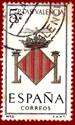 Edifil 1697 Escudo de Valencia 5