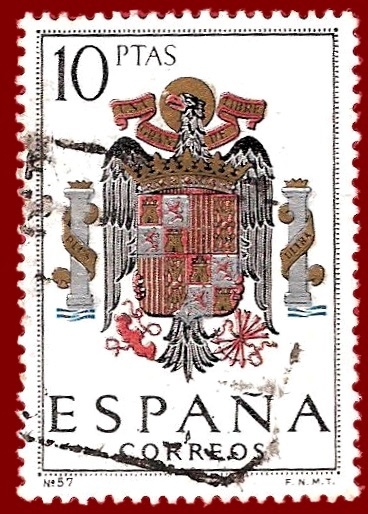 Edifil 1704 Escudo de España 10