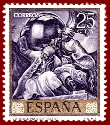 Edifil 1710 La bola mágica (Sert) 0,25