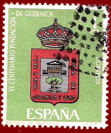 Edifil 1721 Escudo de Guernica 1