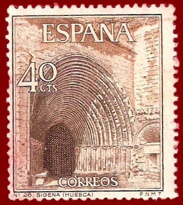 Edifil 1728 Sigena (Huesca) 0,40