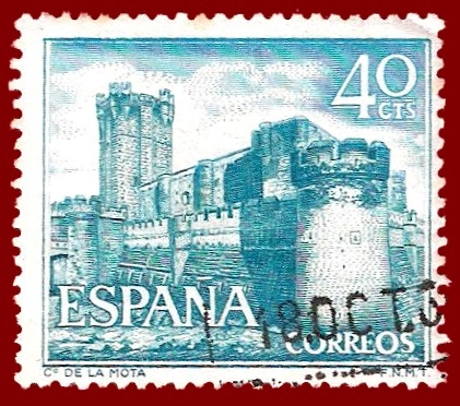 Edifil 1740 Castillo de La Mota 0,40