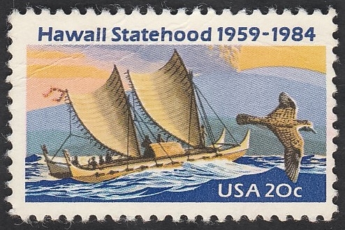 1526 - 25 Anivº del estado de Hawaii en la Unión