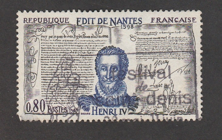 Edicto de Nantes por enrique IV