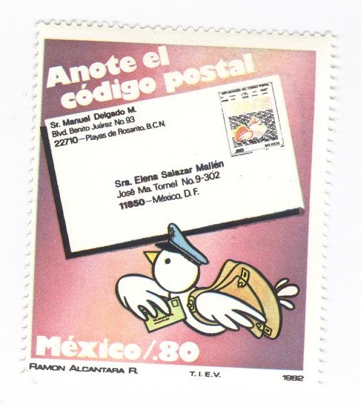 Anote código postal