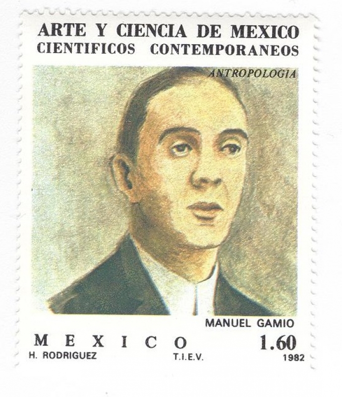 Científicos contemporáneos. Manuel Gamio