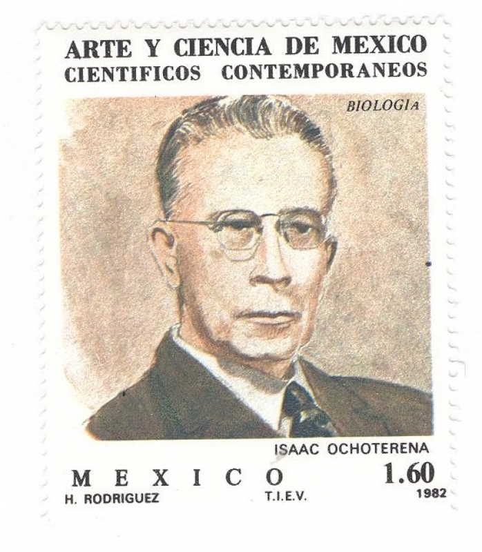 Científicos contemporáneos. Isaac Ochoterena 