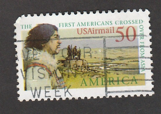 Los primeros americanos cruzaron desde Asia