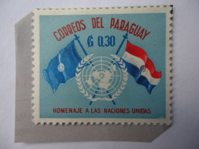 Homenaje a las Naciones Unidas - 15 Aniversario - Serie: UN-Unión de Naciones.