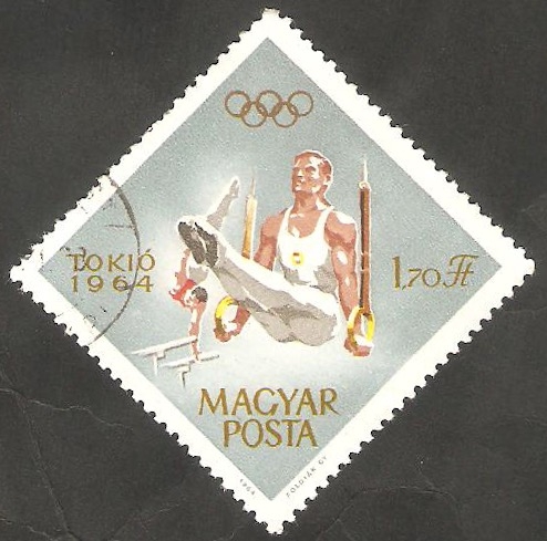 1655 - Olimpiadas de Tokyo, gimnasia
