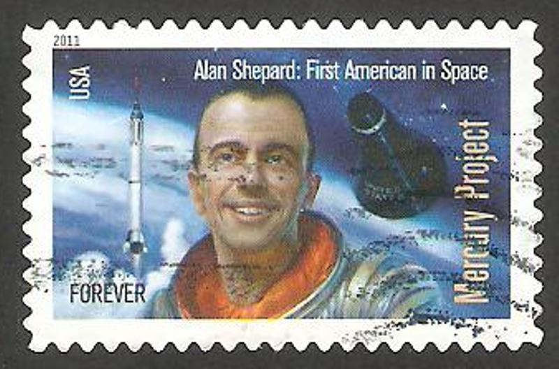 4361 - Alan Shepard, primer americano en el espacio