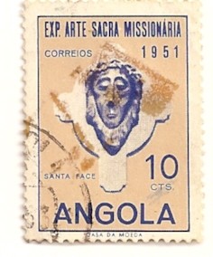 Cabeza de Cristo. Exposicion arte sacro misionero. Lisboa 1951.