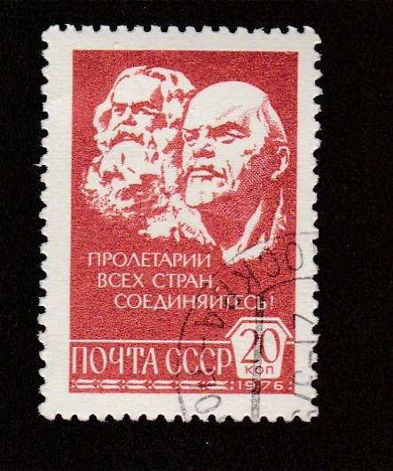 Lenin y Karl Marx