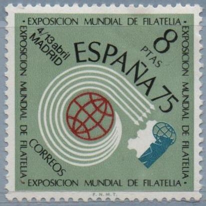 Exposicion Mundial d´Filatelia ESPAÑA 75 y año internacional d´l´filatelia juvenil