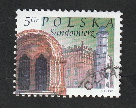 3842 - Edificio de la ciudad de Sandomierz