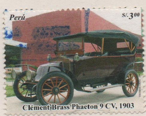 AUTOMÓVILES.  CLÉMENT  BRASS PHAETON  9  CV  1903.