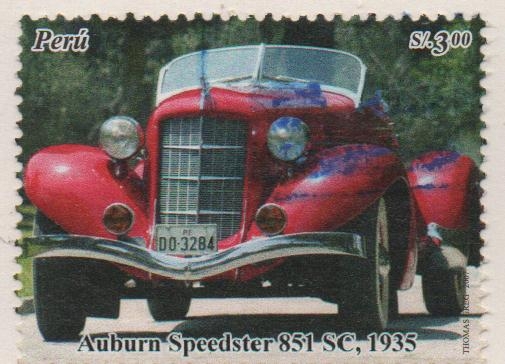 AUTOMÓVILES.  AUBURN  SPEEDSTER  851  SC  1935.