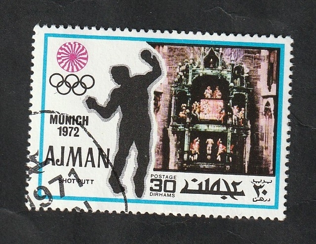 Ajman - 119 - Olimpiadas Munich 72