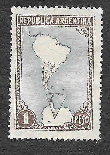 594 - Mapa de Sudamérica