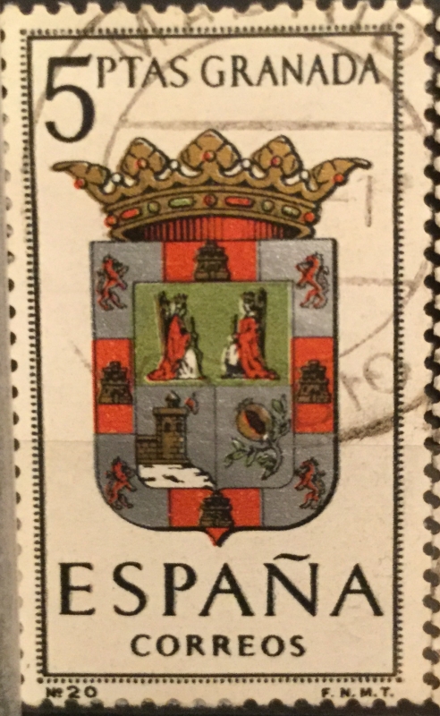 Escudos de Capitales de Provincias de España: Granada 