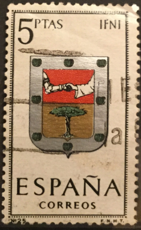 Escudos de Capitales de Provincias de España:IFNI