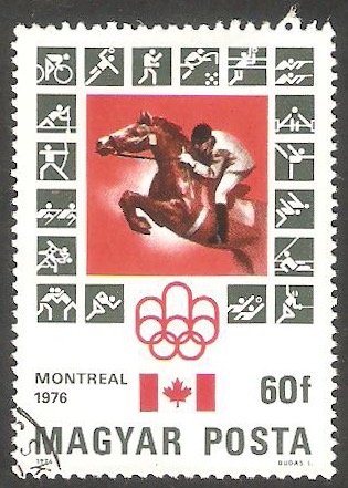 2502 - Olimpiadas de Montreal, hípica