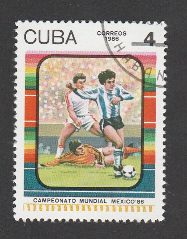 Campeonato mundial fútbol México 1986