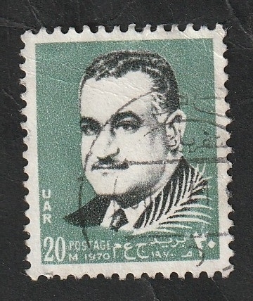 835 - Presidente Gamal Abdel Nasser