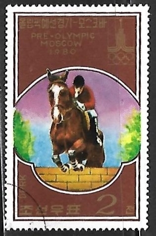  Pre-Olympics Moscow 1980 Equitacion