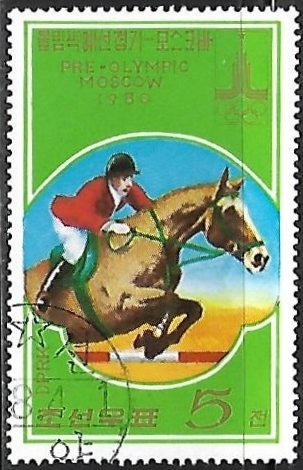 Pre-Olympics Moscow 1980 Equitacion