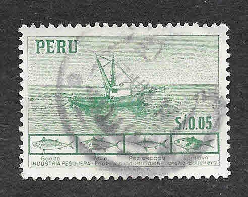 458 - Barco de Pesca y Pescado Principal