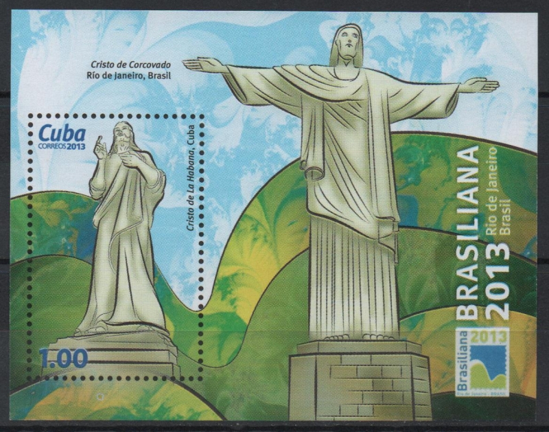 CRISTO  DE  CORCOVADO  EN  BRAZIL  Y  CRISTO  DE  LA  HABANA  CUBA