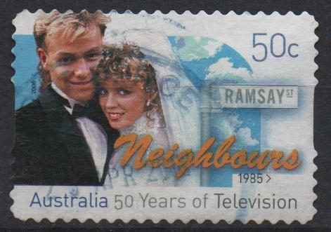 50 th  ANIVERSARIO  DE  LA  TELEVISIÓN  EN  AUSTRALIA.  VECINOS.