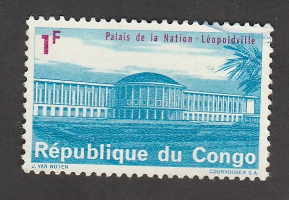 Palacio de la Nación en Leopoldville