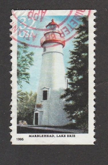 Faro Marblehead wn el lago Erie