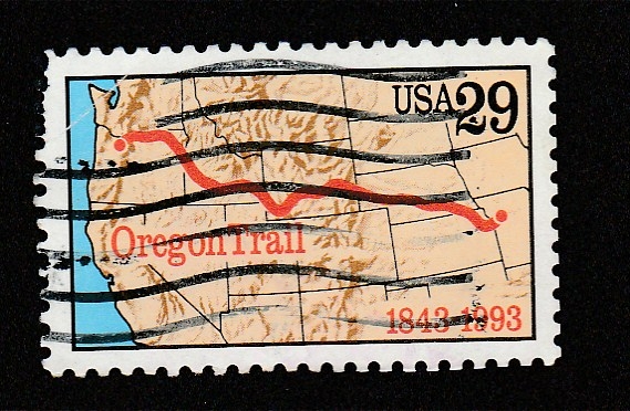 Mapa de la ruta por Oregon