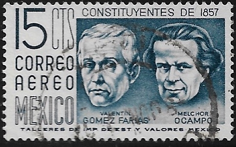 Constituyentes de 1857: Gómez Farías y Ocampo